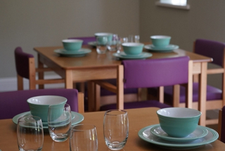 Day care - a perfect place to lunch at Bernadette House